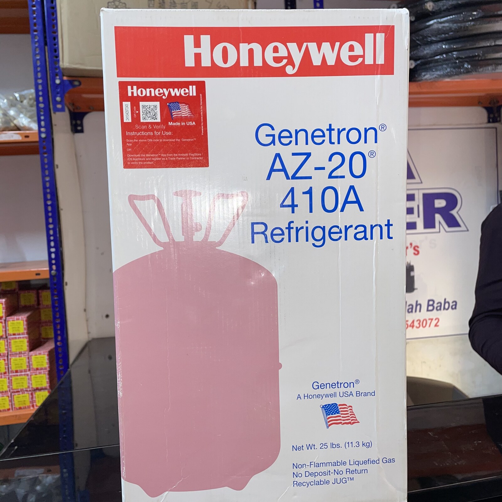 Honeywell Genetron AZ-20 R-410A Refrigerant (11.3 kg)