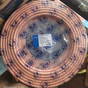 TROX Dehydrated Copper Refrigeration Tube 1/2" x 15 m Coil