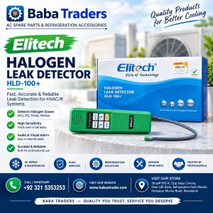 Elitech HLD-100+ Halogen Refrigerant Leak Detector (R22, R12, R134a, R600a)